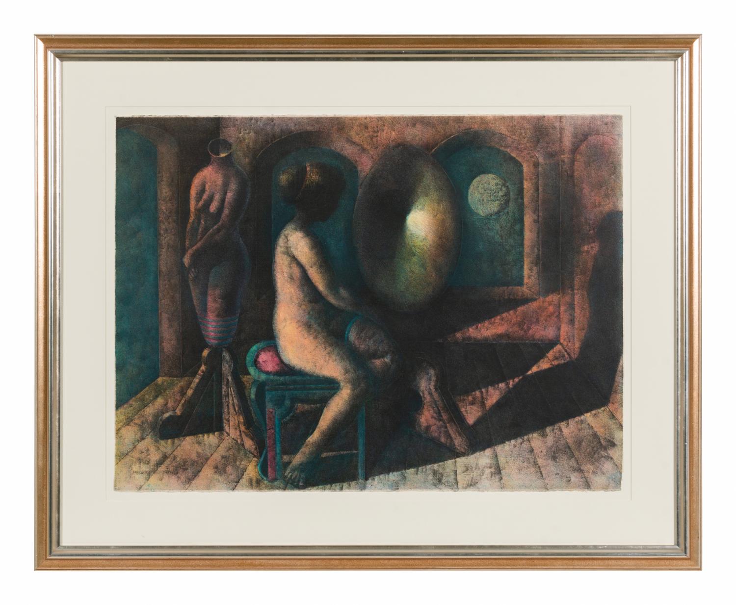 Nude with Mirror