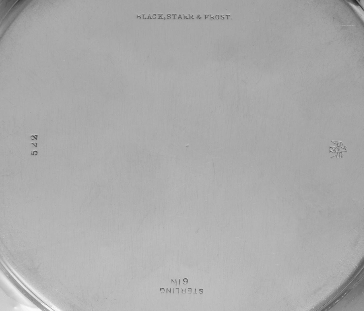 A Set of Twelve American Silver Bread Plates