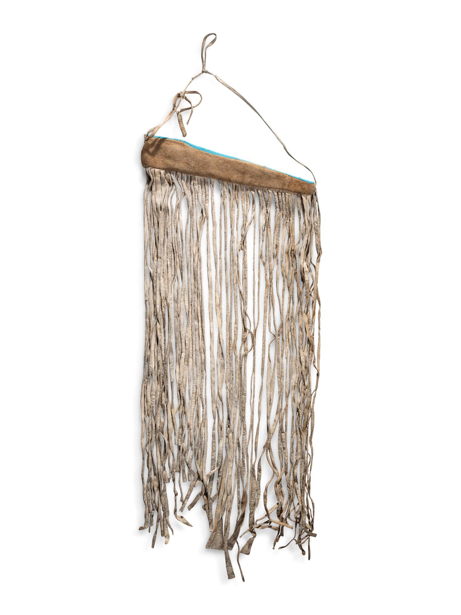 Nez Perce Beaded Buffalo Hide Lance Cover