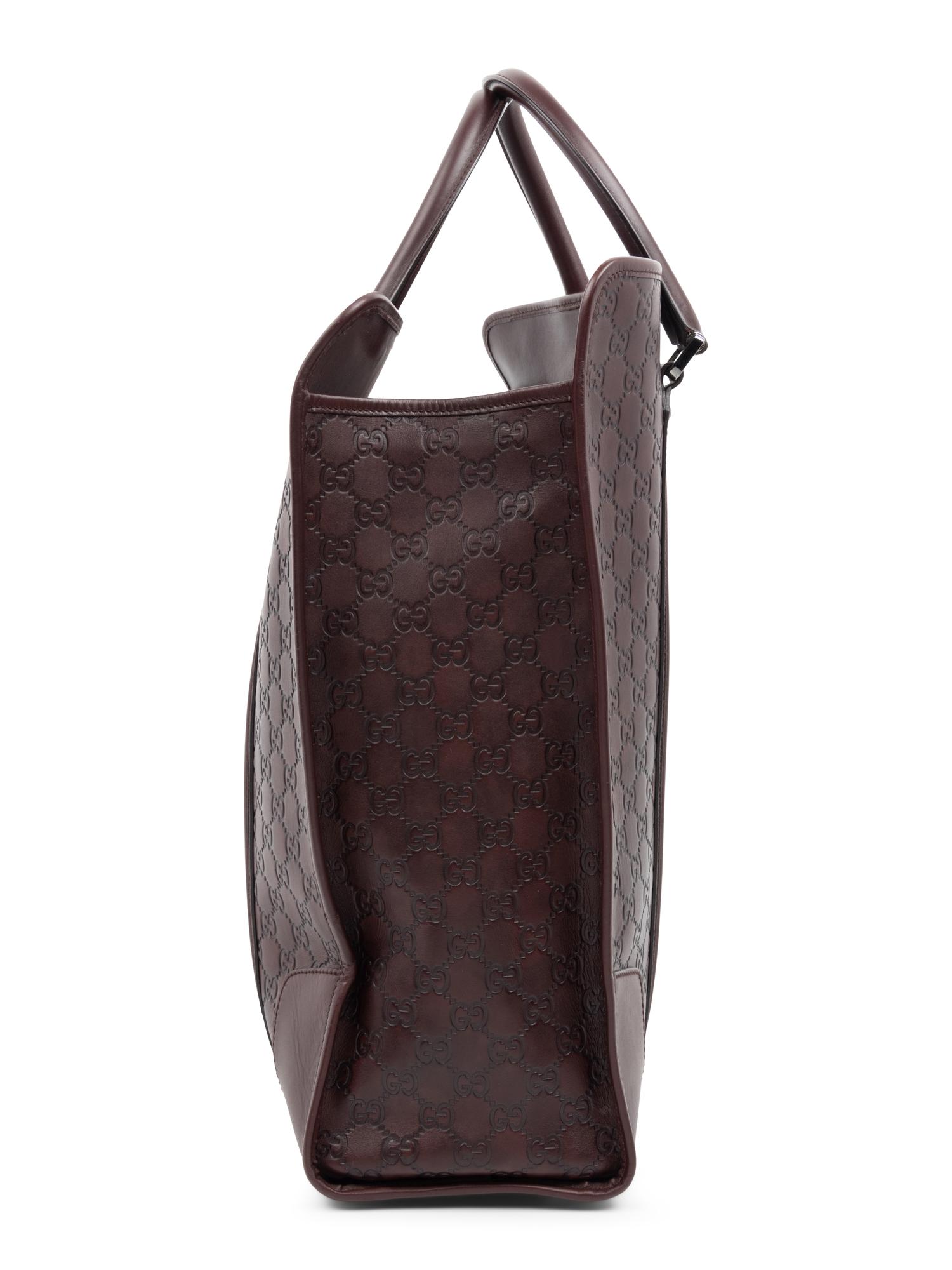Gucci Guccissima Leather Large Travel Tote