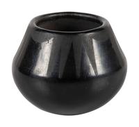 Black-on-black Pottery Jar