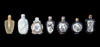 Seven Chinese Snuff Bottles