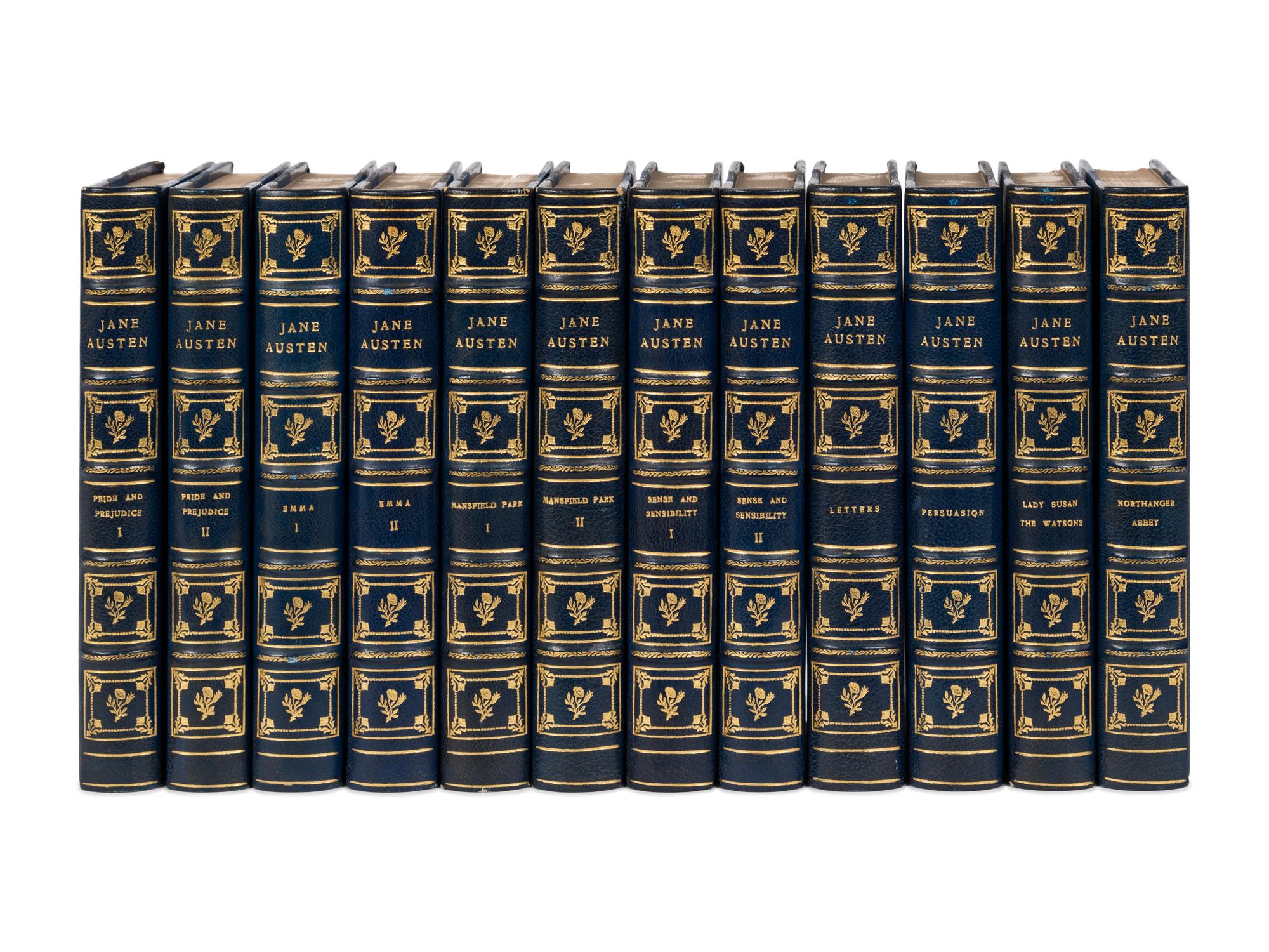 AUSTEN, Jane (1775-1817). Works . Sarah Chauncey Woolsey, editor. Boston: Roberts Brothers, 1892-1894.