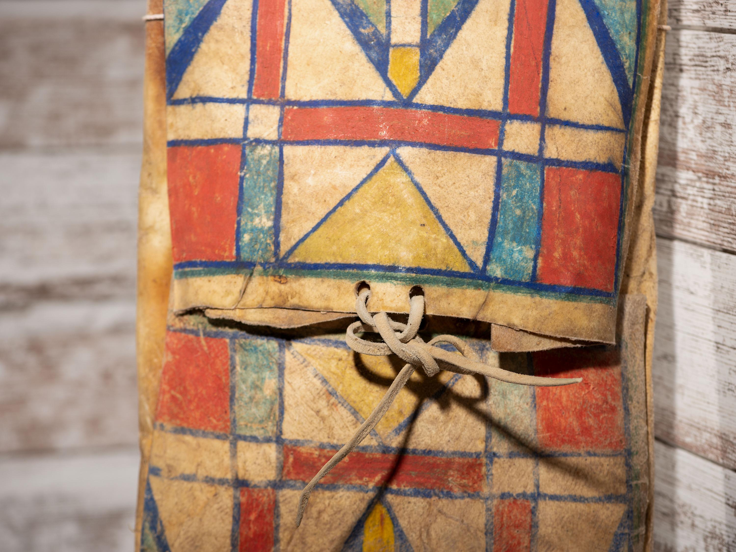 Yakima Painted Parfleche Envelope