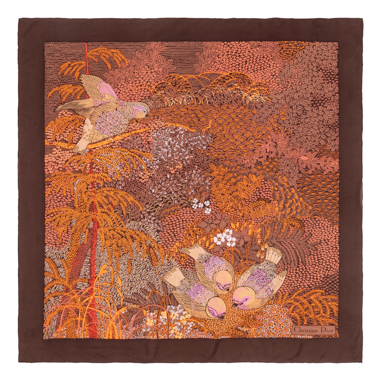 Three Designer Silk Scarves