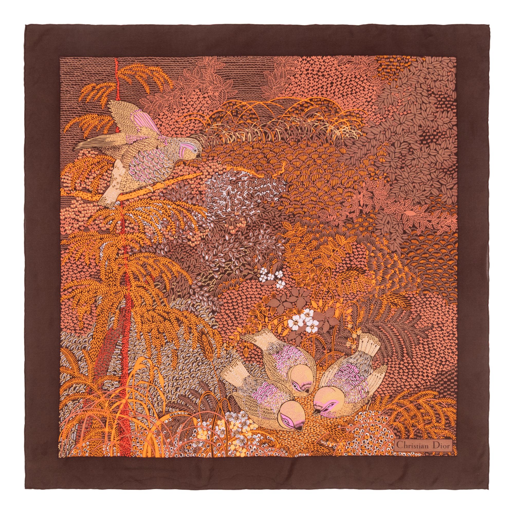 Three Designer Silk Scarves
