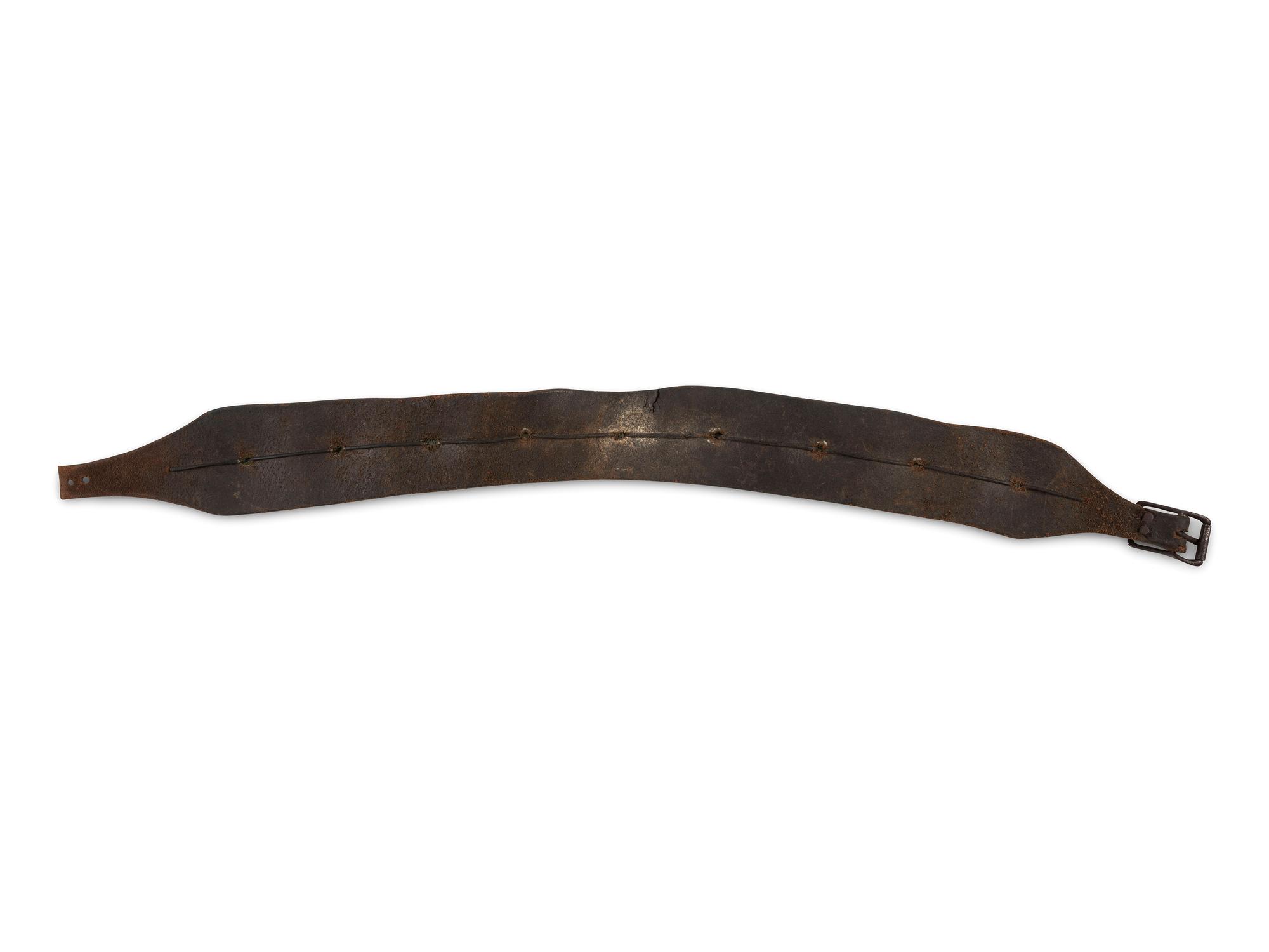 Southern Plains German Silver Concha Belt