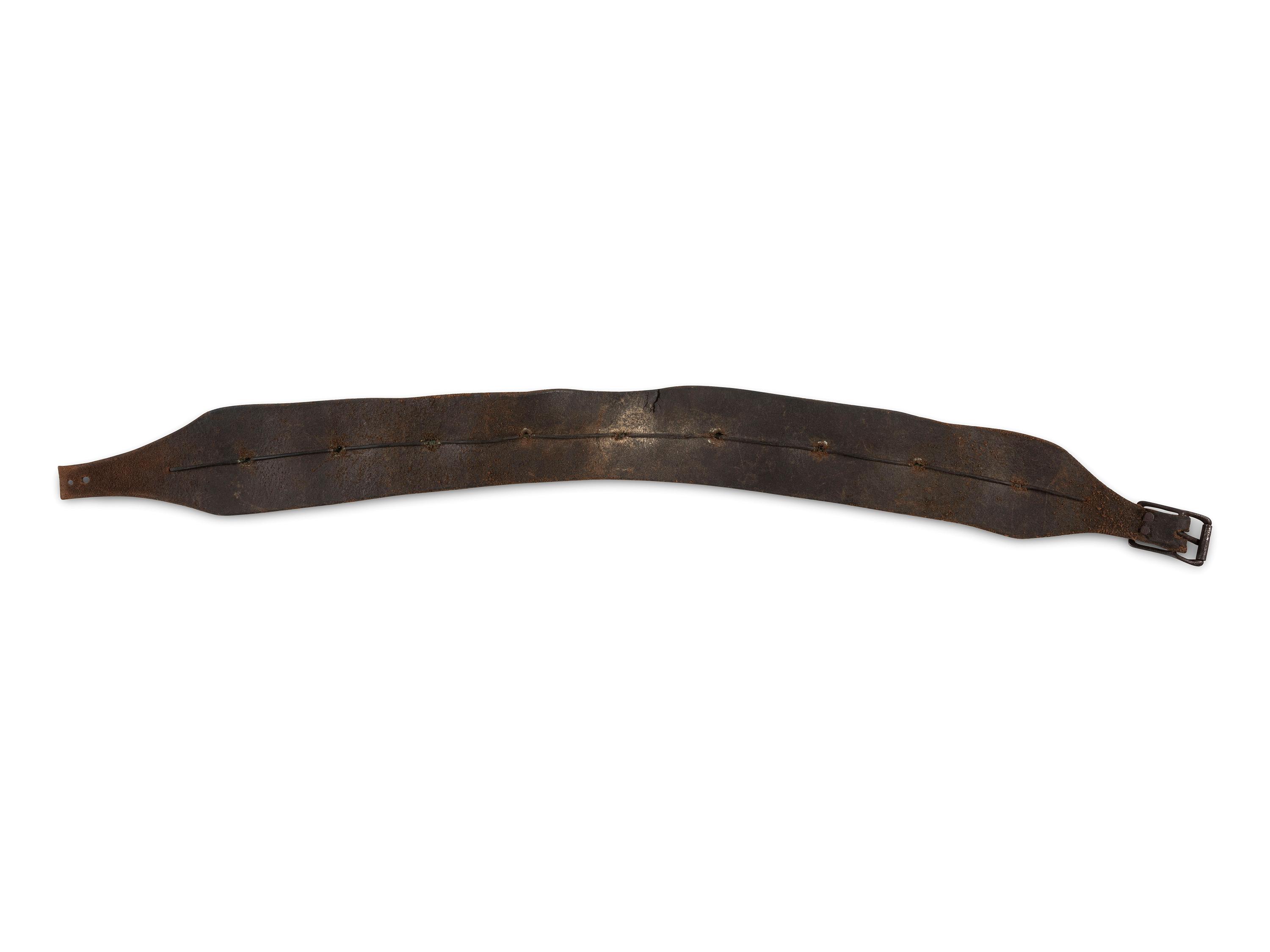 Southern Plains German Silver Concha Belt