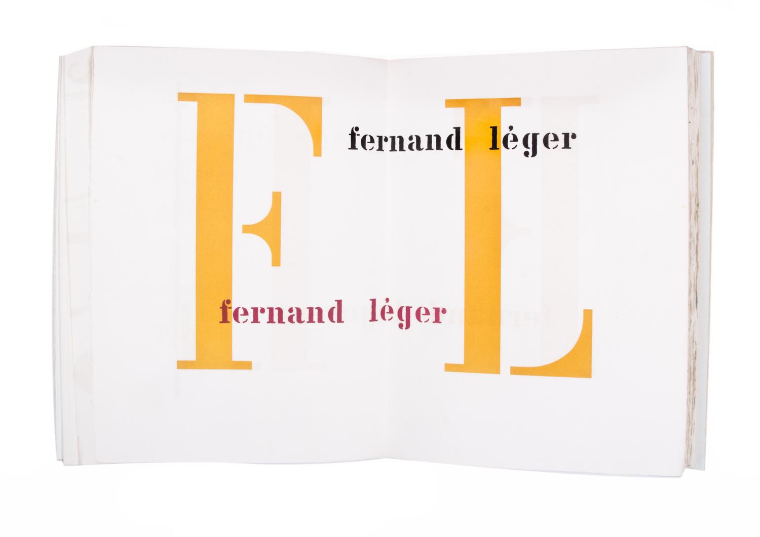(LEGER, FERNAND) ARAGON. Mes voyages. Paris, 1960. Limited edition.