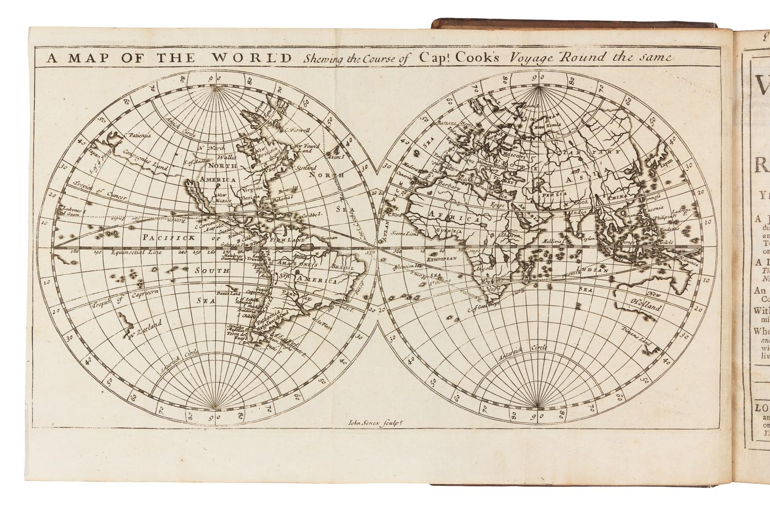 COOKE, Edward, Captain. A Voyage to the South Sea. London, 1712. FIRST EDITION.