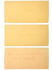 [CIVIL WAR]. COOLEY, Sam A., photographer. A group of 3 stereoviews of deck scenes, highlighted by religious service aboard the Monitor Montauk .