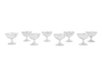 A Set of Eight American Silver Sherbet Coupes