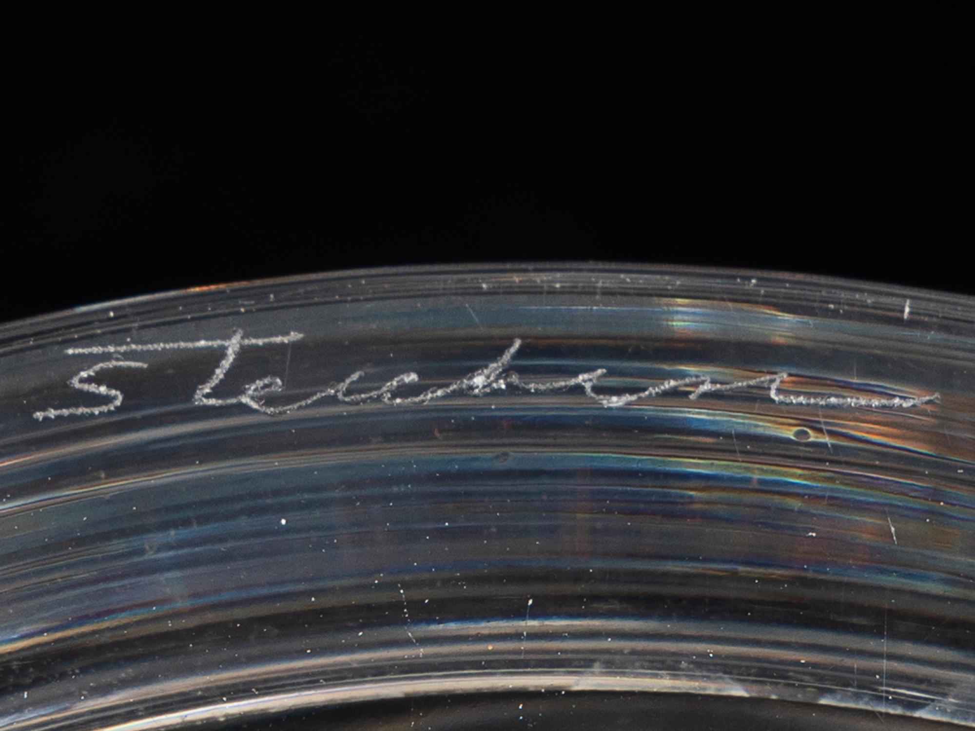A Steuben Glass Pitcher