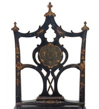 A Set of Twelve George III Style Painted Dining Chairs