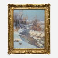 Edward Willis Redfield (American, 1869–1965) Winter Brook