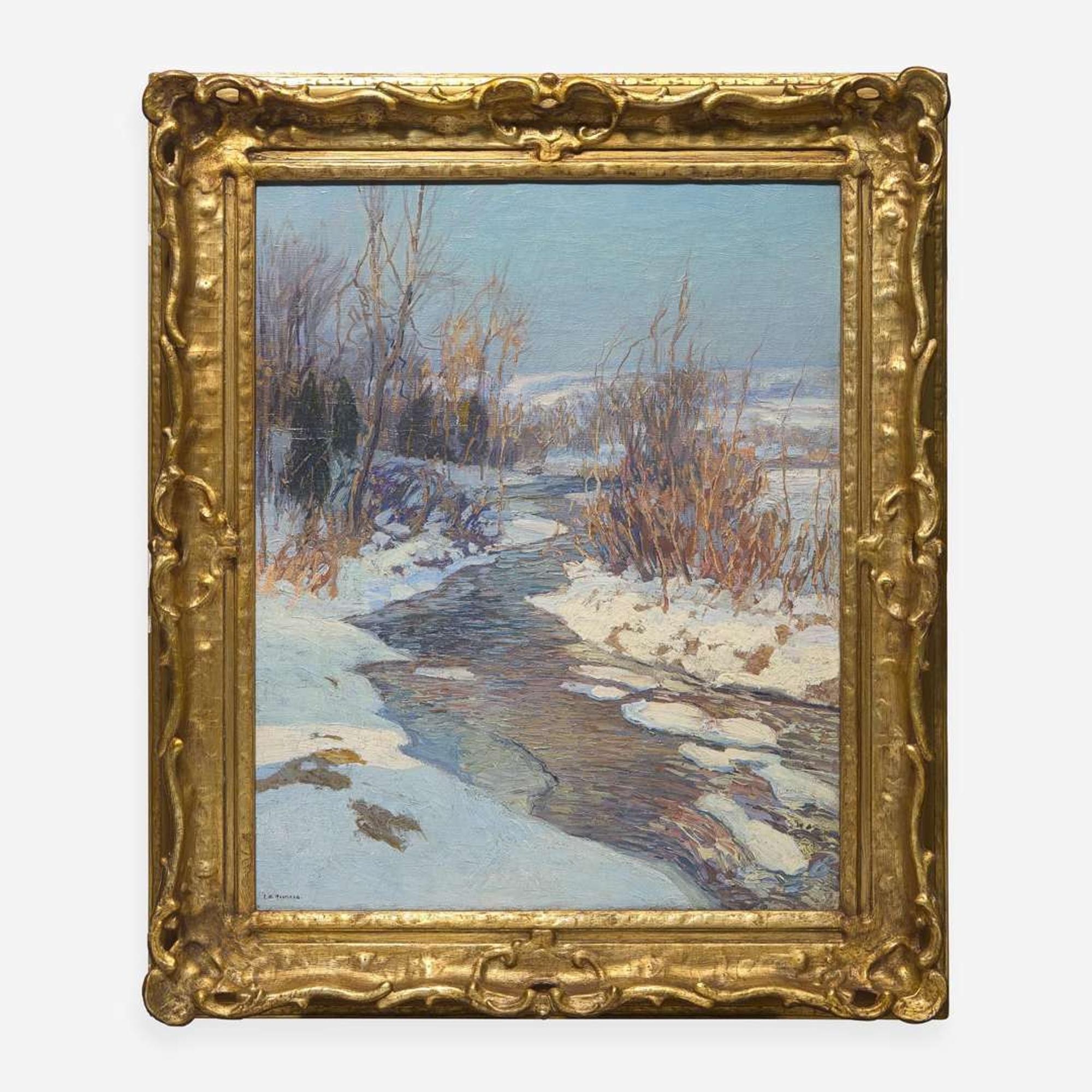 Edward Willis Redfield (American, 1869–1965) Winter Brook