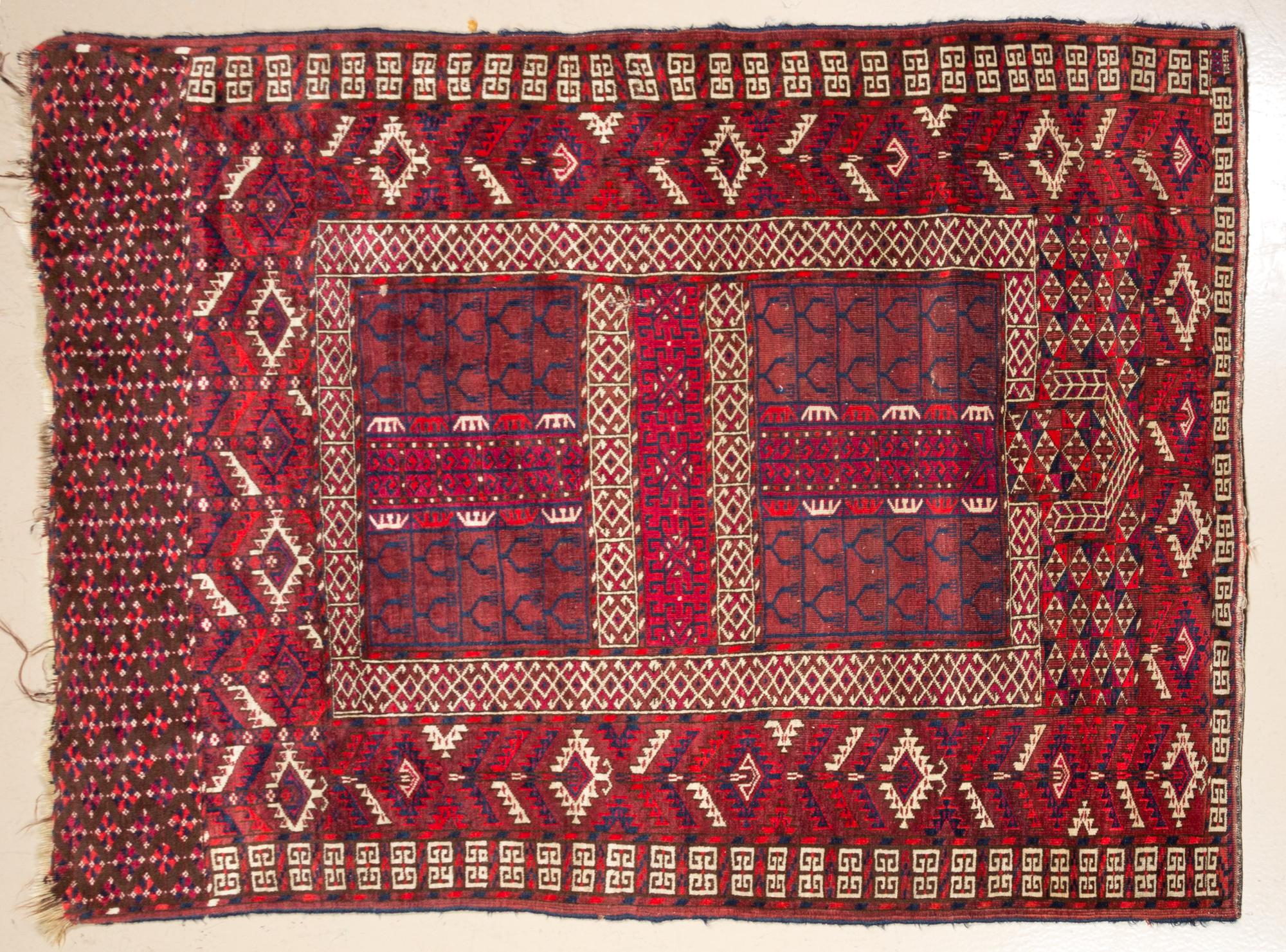 A Northwest Persian Wool Rug 5 feet 4 inches x 4 feet 1 1/2 inches.