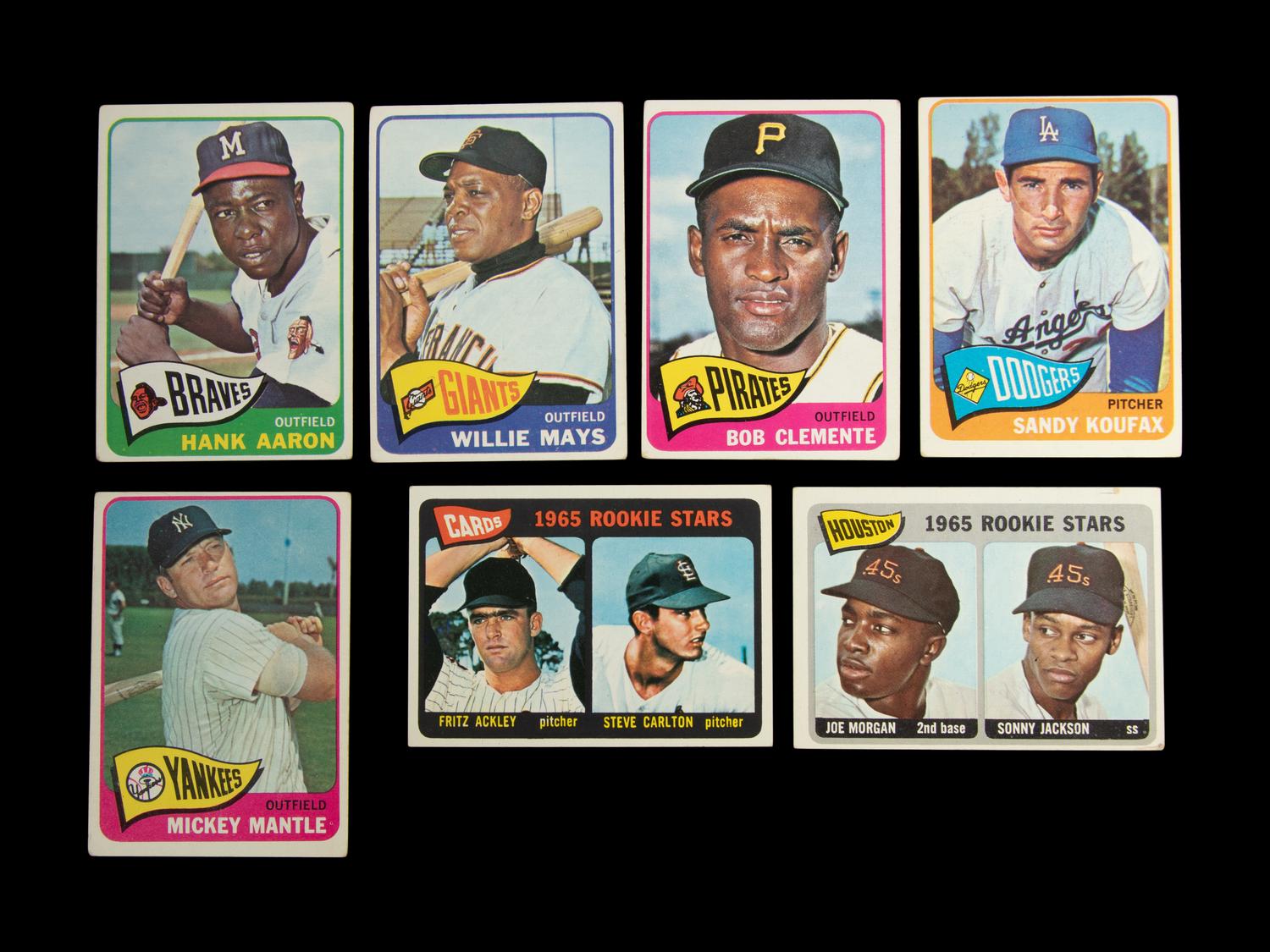 A Complete Set of 1965 Topps Baseball Cards (598/598)