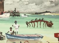 Fishing Boats at Shore