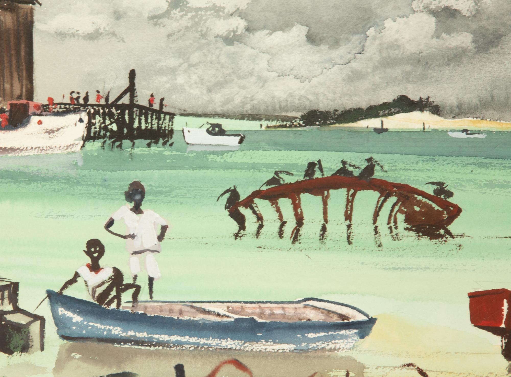 Fishing Boats at Shore