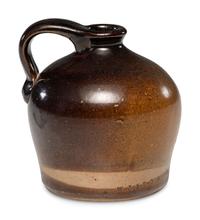 A Rare W. J. and E. G. Schrop Miniature Double-Glazed Dipped Jug