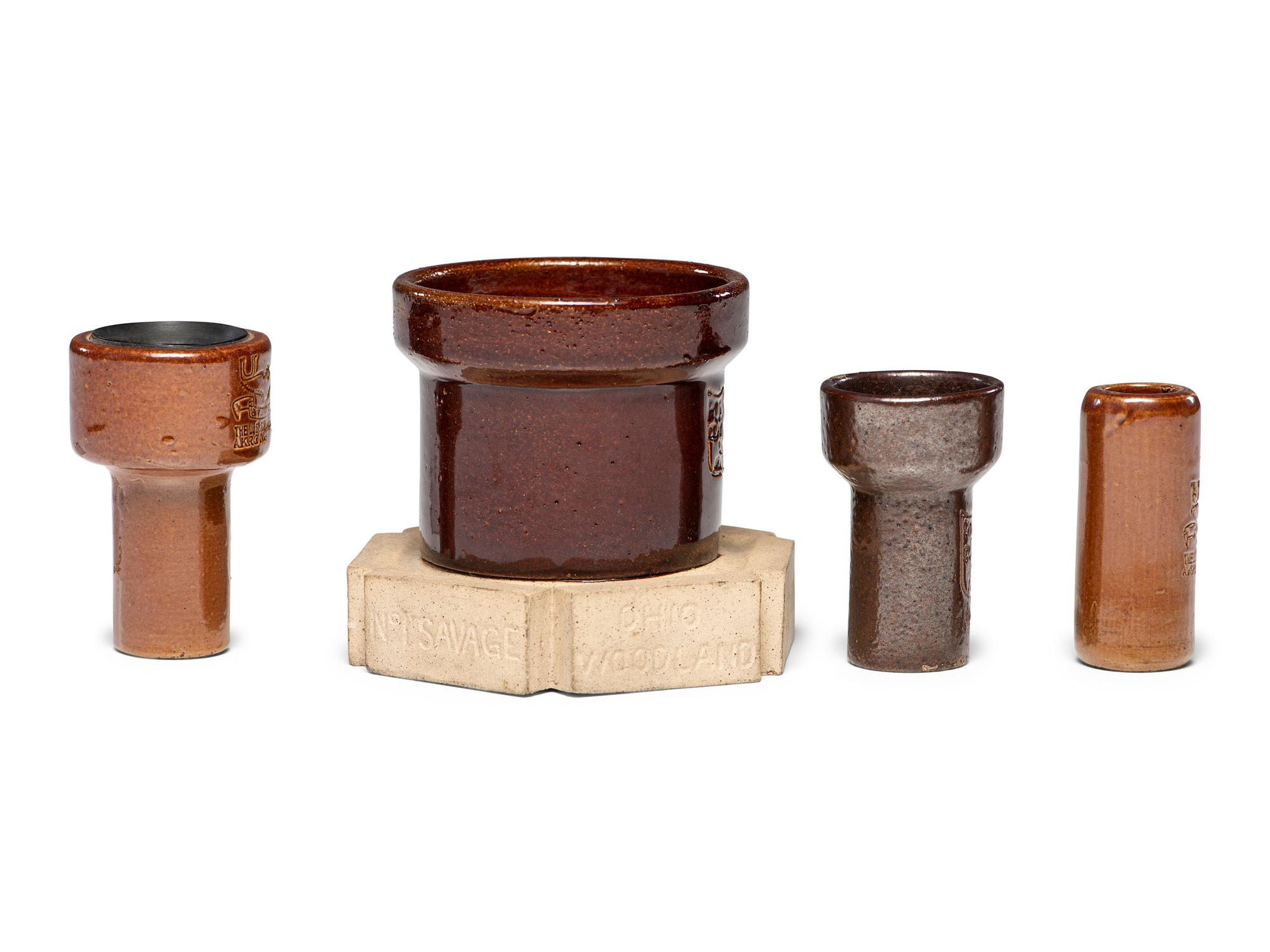 Three Pottery Advertising Samples