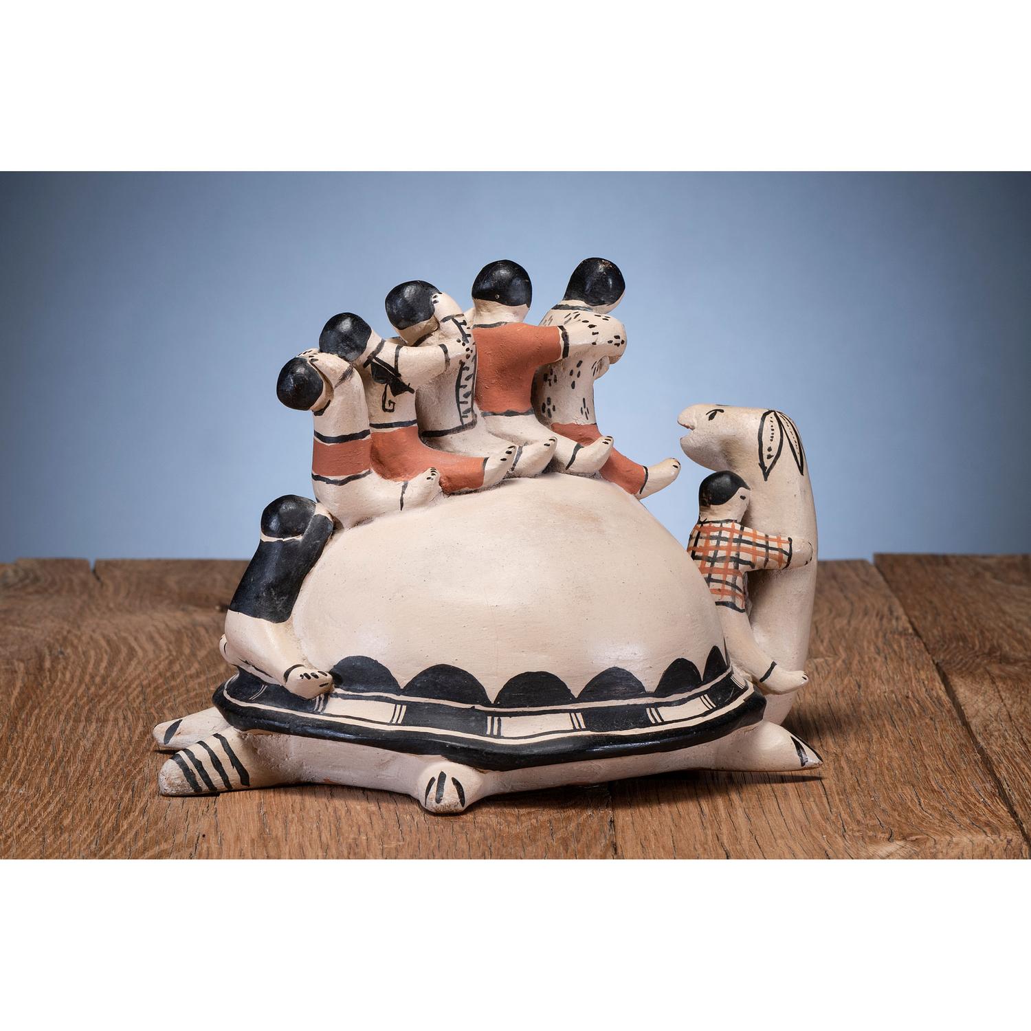Mother Turtle Pottery Storyteller