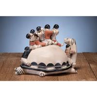 Mother Turtle Pottery Storyteller