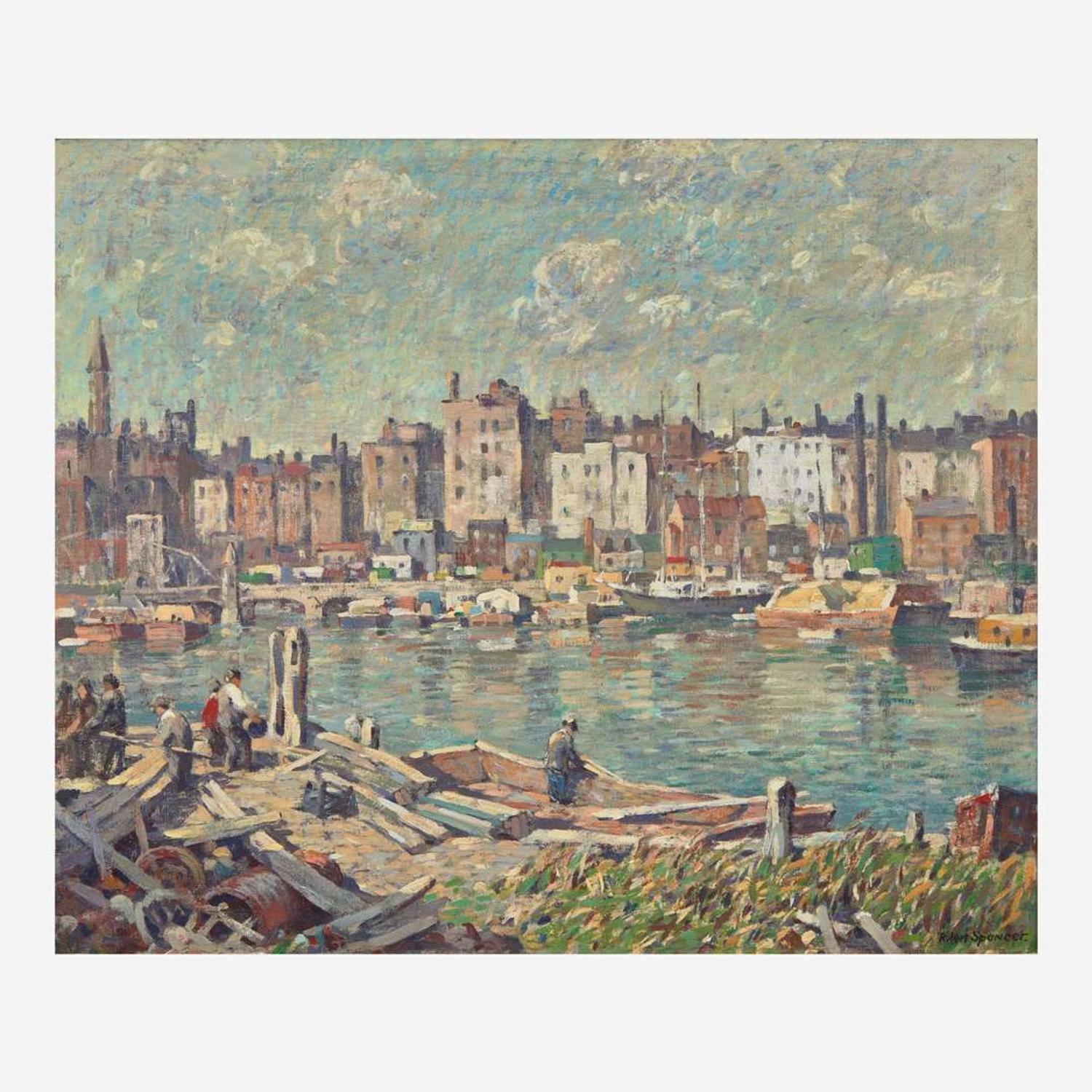 Robert Spencer (American, 1879–1931) Harlem River
