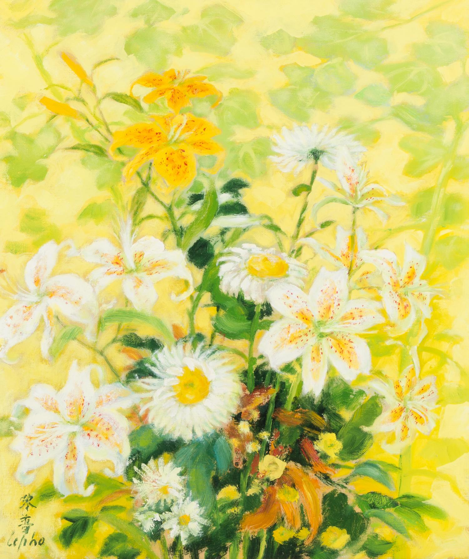 Le Pho, (French/Vietnamese, 1907-2001), Still Life with Flowers