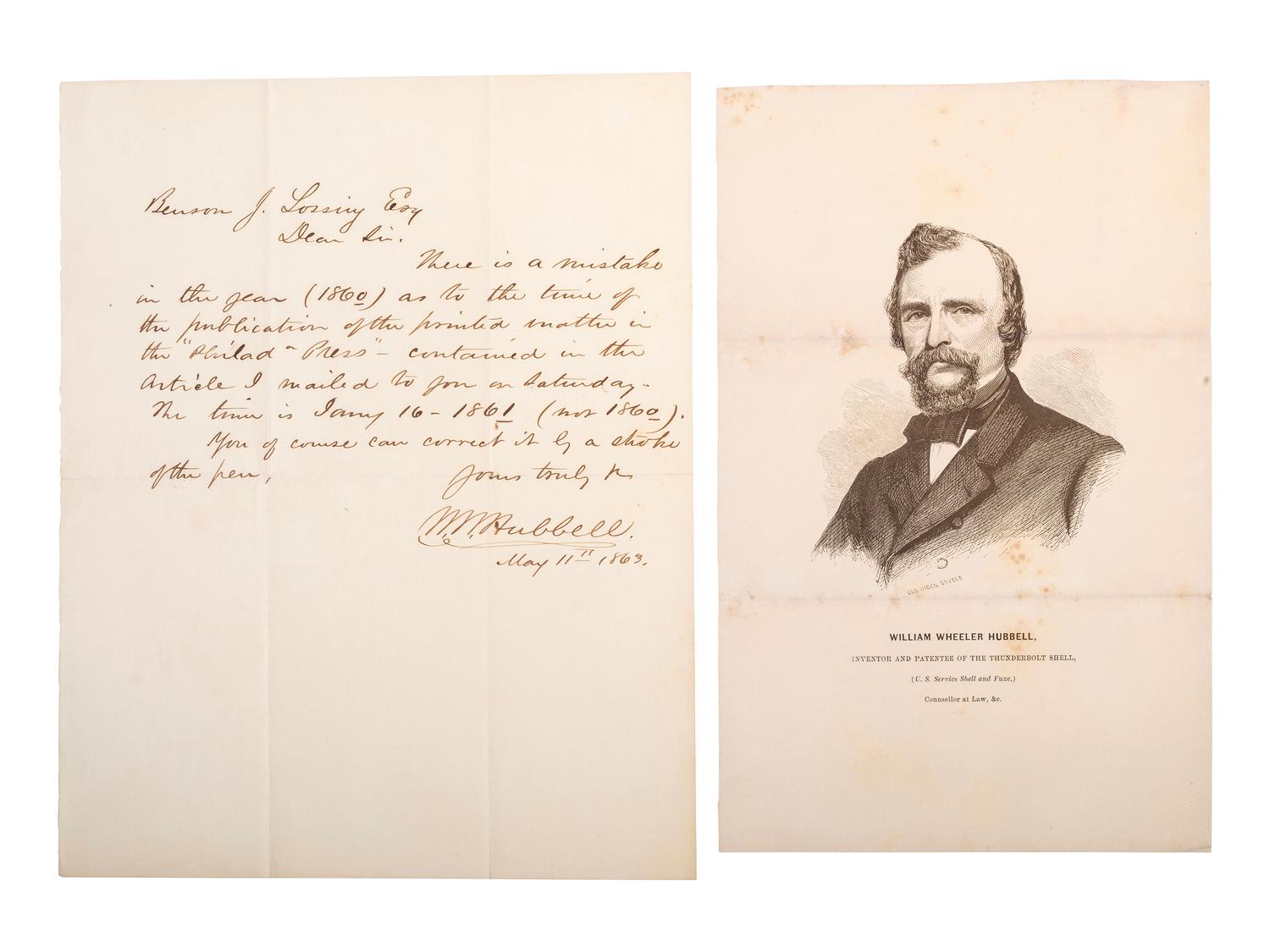 [CIVIL WAR - NAVY]. A group of documents related to artillery, mechanics, and gunboat specifications, including: