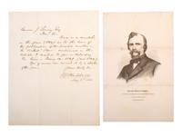 [CIVIL WAR - NAVY]. A group of documents related to artillery, mechanics, and gunboat specifications, including: