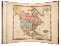 TANNER, Henry Schenck (1786-1858). A New College Atlas. Philadelphia: by the author, 1826 (but 1828). RARE.