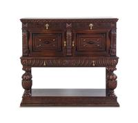 A Jacobean Style Court Cupboard