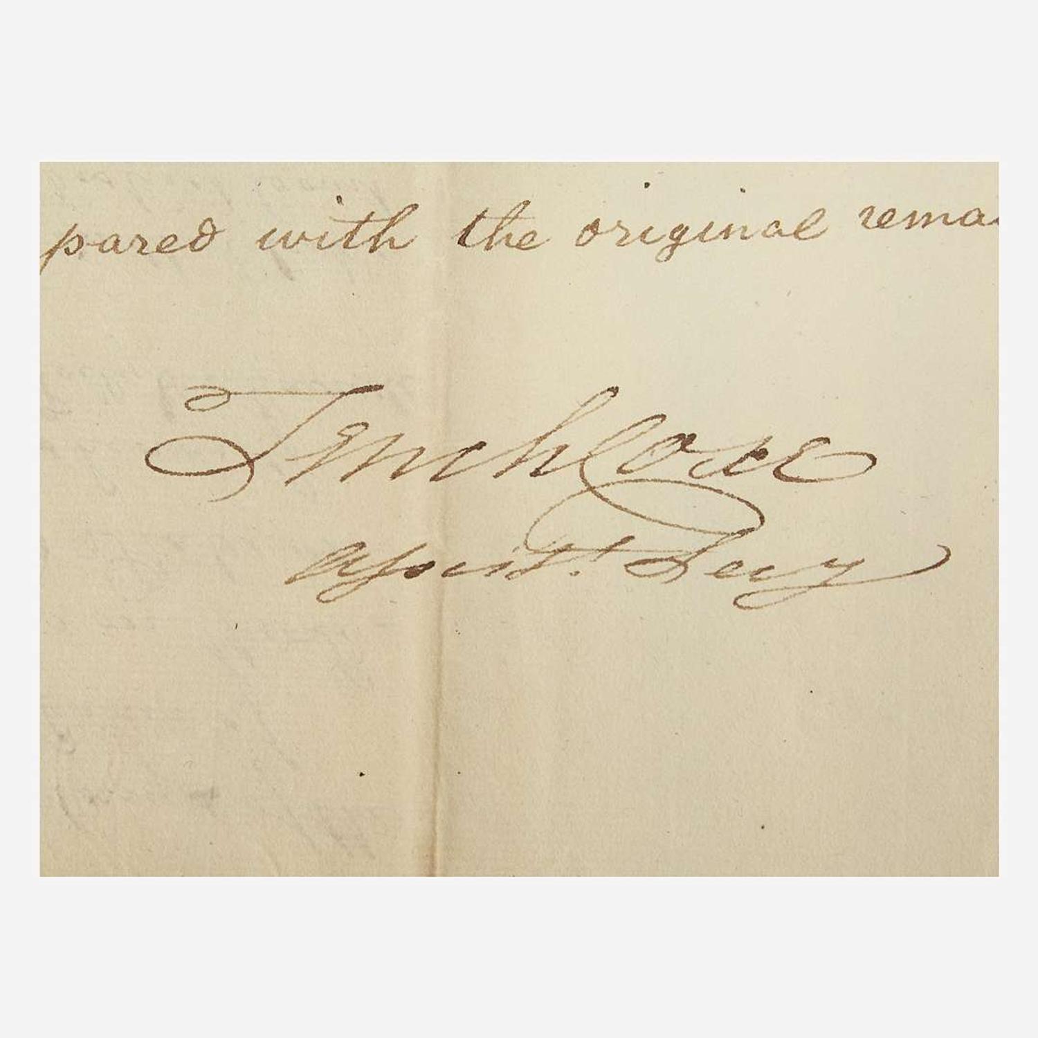 [Hamilton, Alexander] [Coast Guard] An Act to provide more effectually for the Collection of the Duties imposed by Law on Goods, Wares and Merchandize imported in