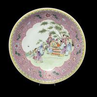 Two Chinese Famille Rose Porcelain Wares