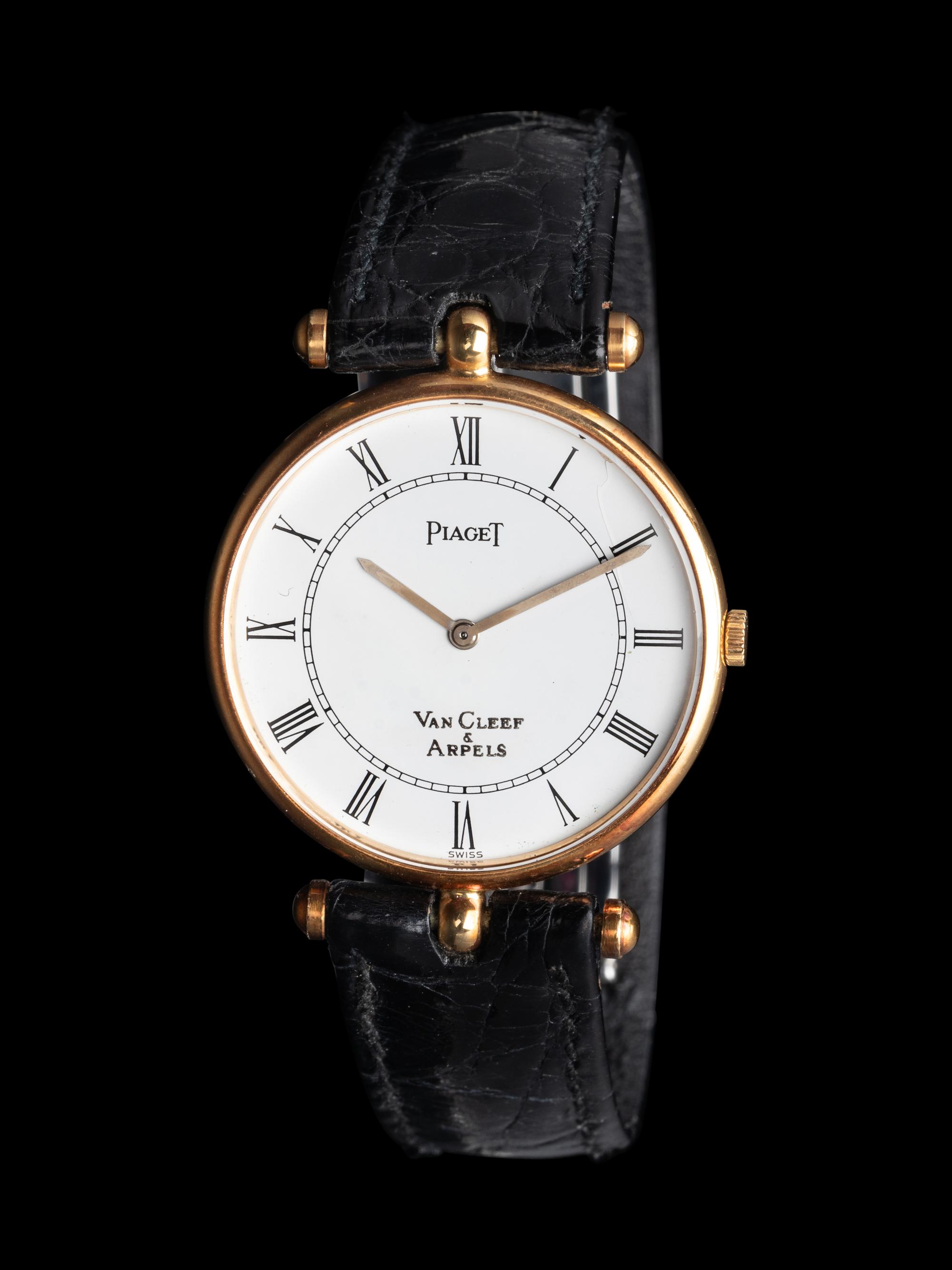 PIAGET FOR VAN CLEEF & ARPELS, 18K YELLOW GOLD WATCH