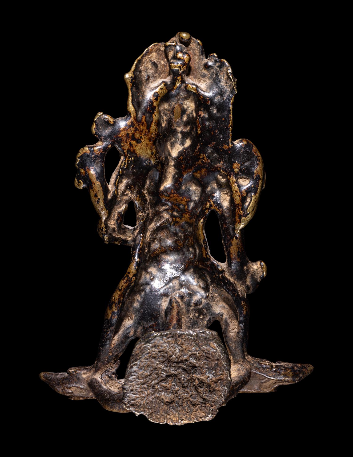 An Indian Brass Figure of Ganesha