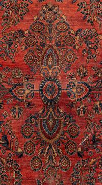 A Sarouk Wool Rug