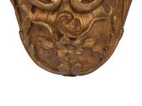 A Pair of Continental Giltwood Brackets