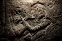 An Egyptian Limestone Relief Fragment with the Cartouche of Rameses II