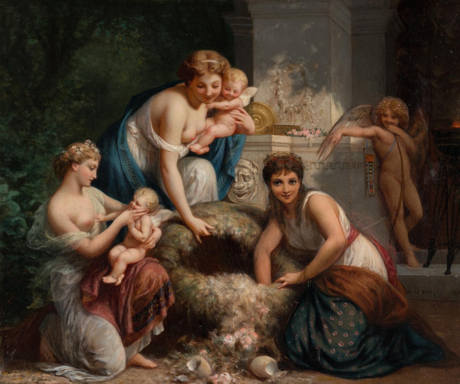Nestled Loves , 1878