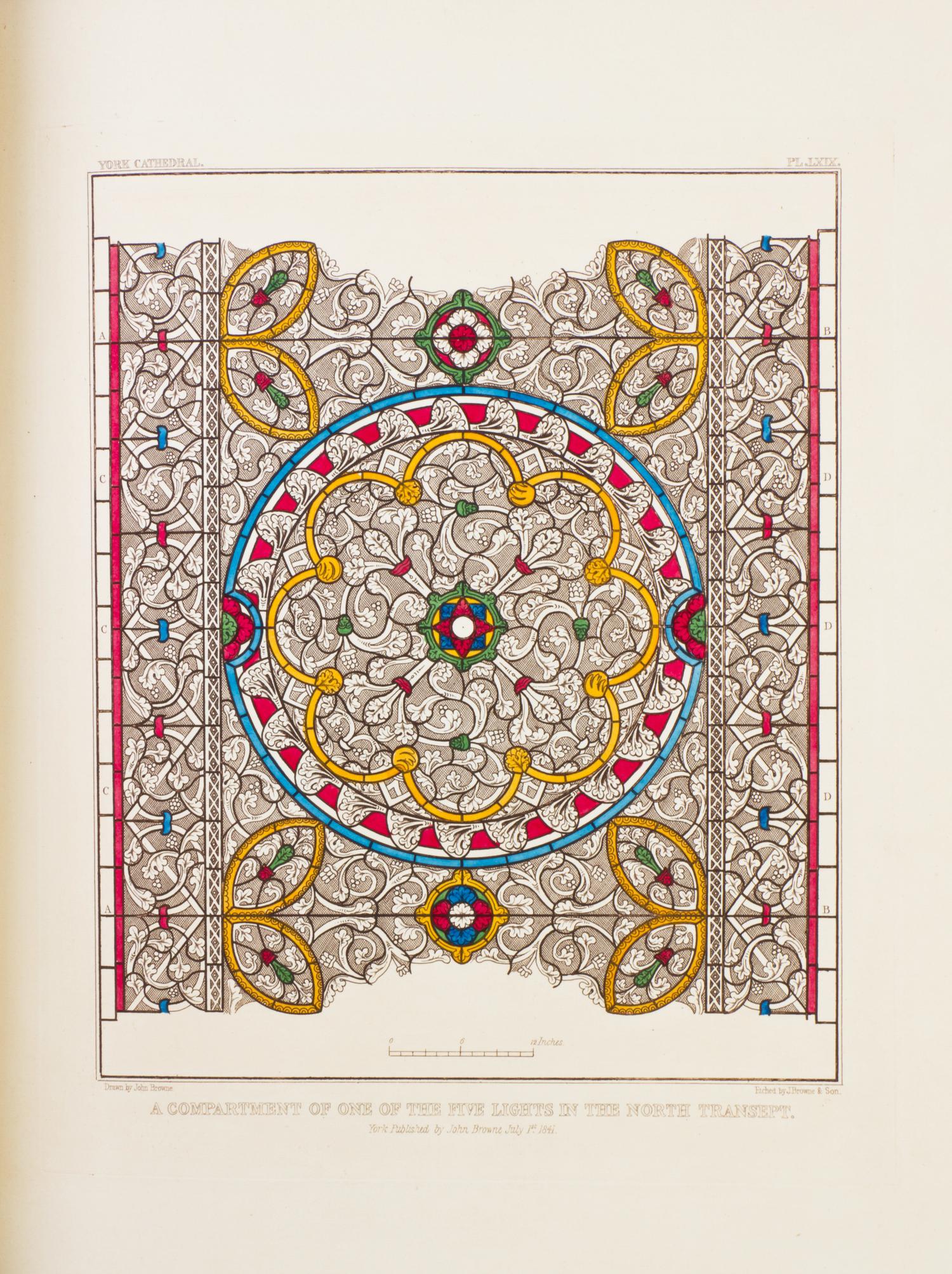 BROWNE, JOHN. History of the Metropolitan Church of St. Peter, York. London, 1847. 2 vols.