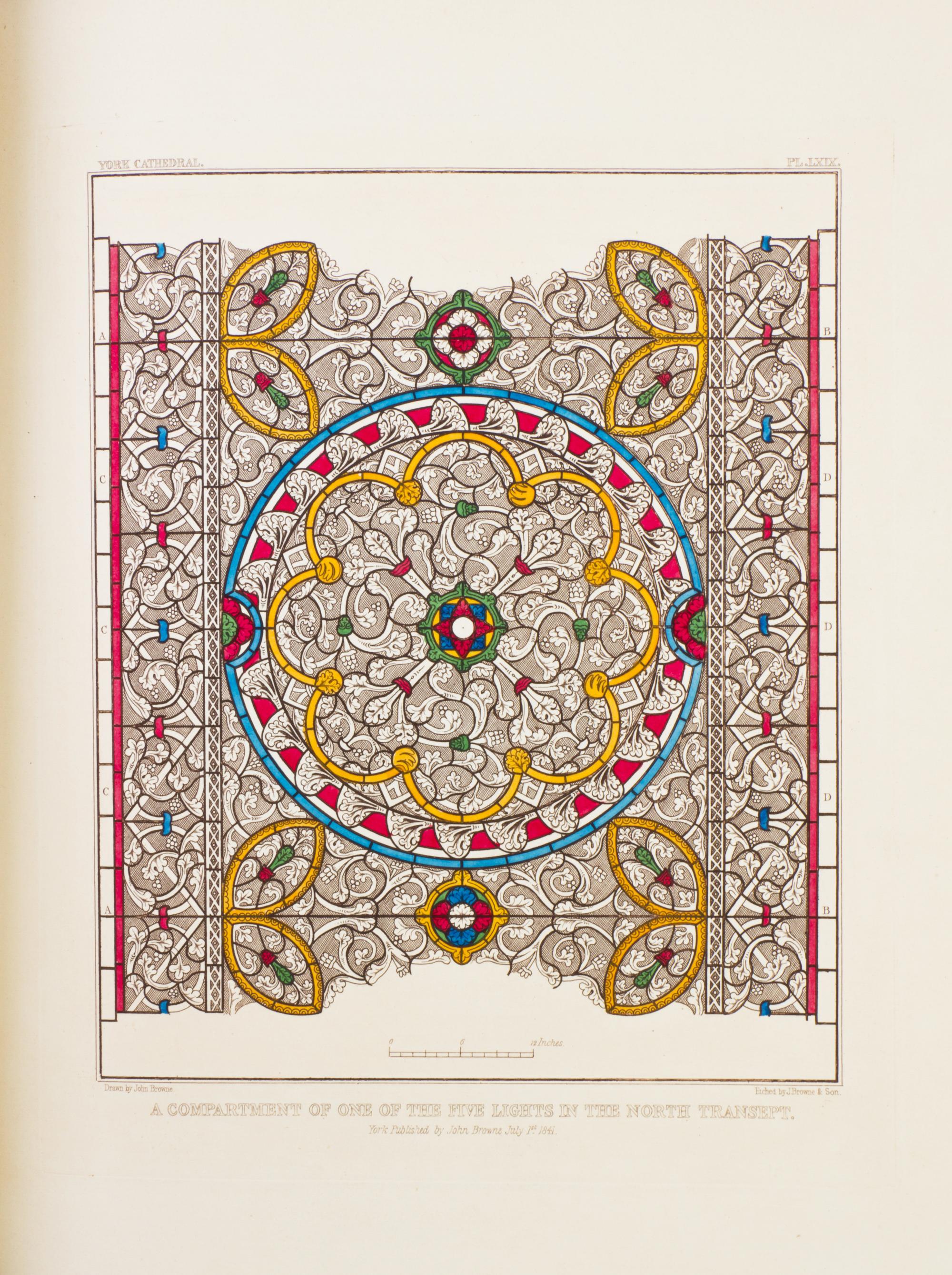 BROWNE, JOHN. History of the Metropolitan Church of St. Peter, York. London, 1847. 2 vols.