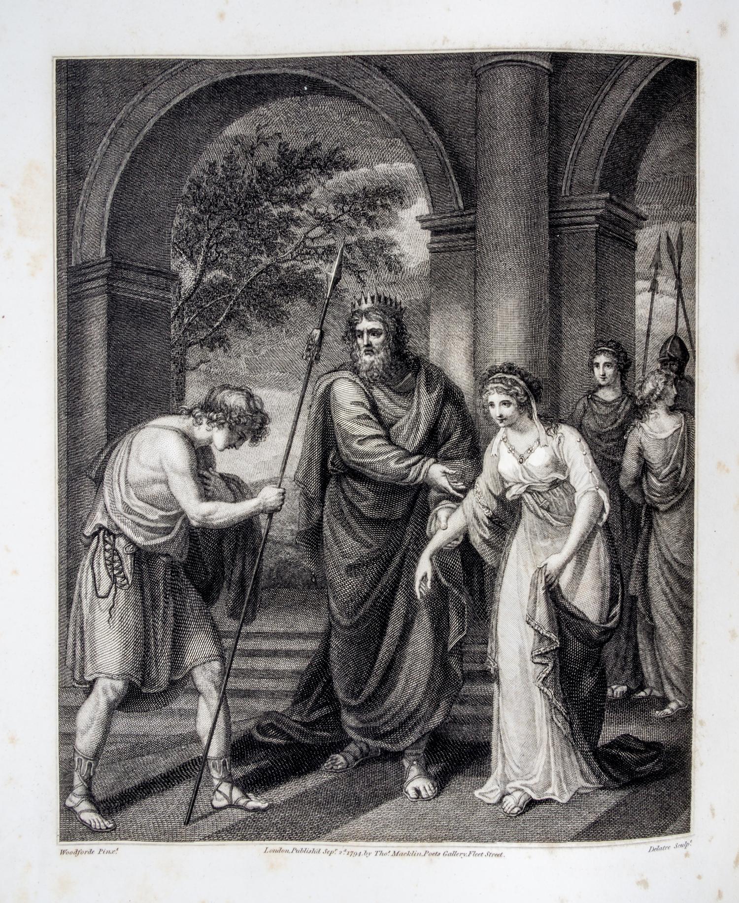 MACKLIN BIBLE. London, 1800. 7 vols. Complete with 66 full sized plates, including engraved dedication leaf.
