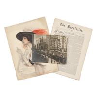 [Women's Rights] Group of 3 Items Related to Women's Suffrage, ca. 1869-1915