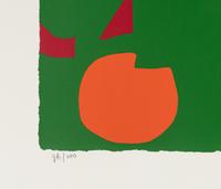 Three Reds in Magenta and Green in Blue and Three Reds in Green and Magenta in Blue (a pair of prints), 1970