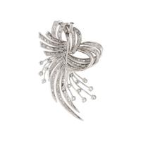 DIAMOND SPRAY BROOCH