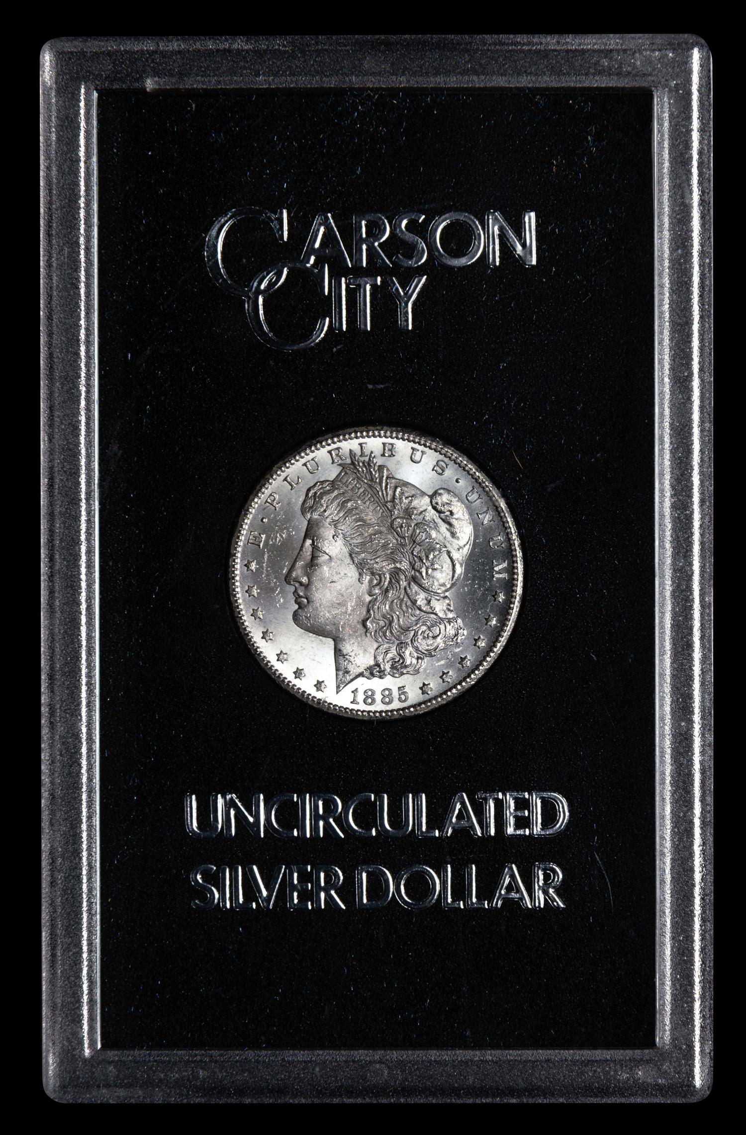 An 1885-CC GSA: Morgan $1 Coin