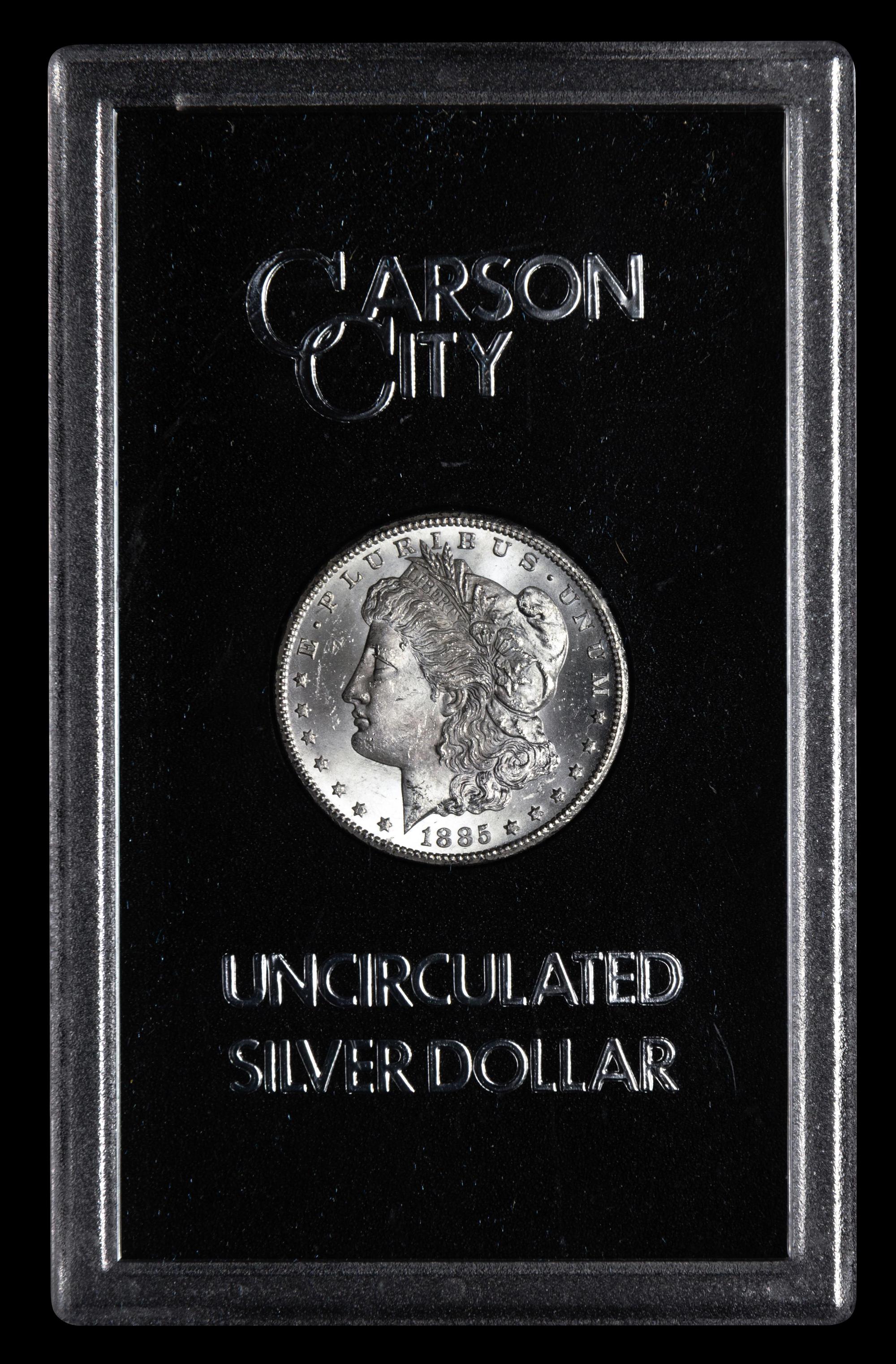 An 1885-CC GSA: Morgan $1 Coin
